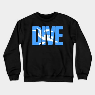 DIVE | Scuba Diving Design Crewneck Sweatshirt